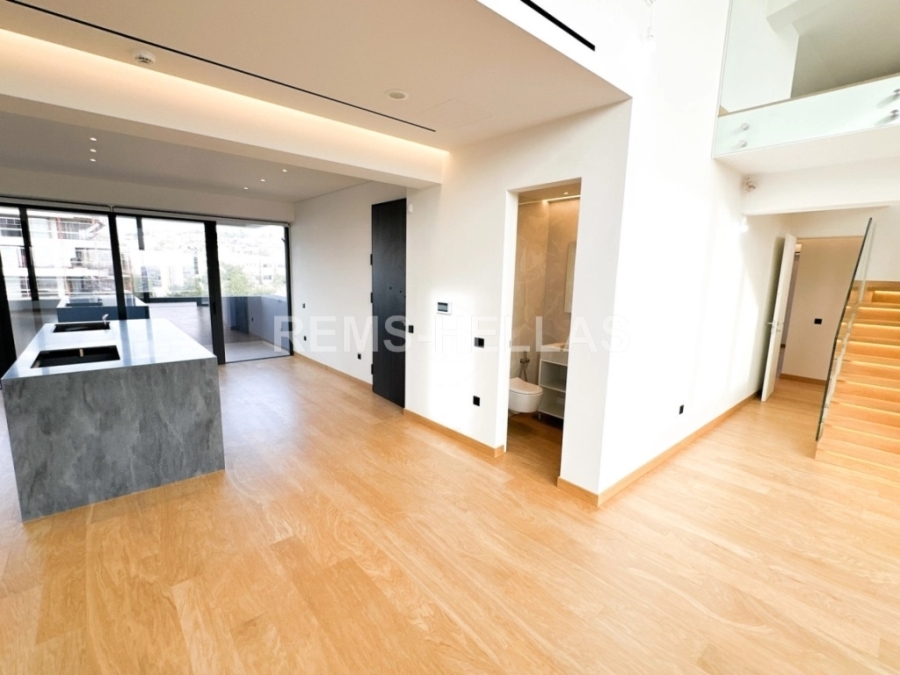 (Vermietung ) Wohnung/Residenz 2 levels apartment || Athens South/Alimos - 225 m², 4 Schlafzimmer, 6.300€ 